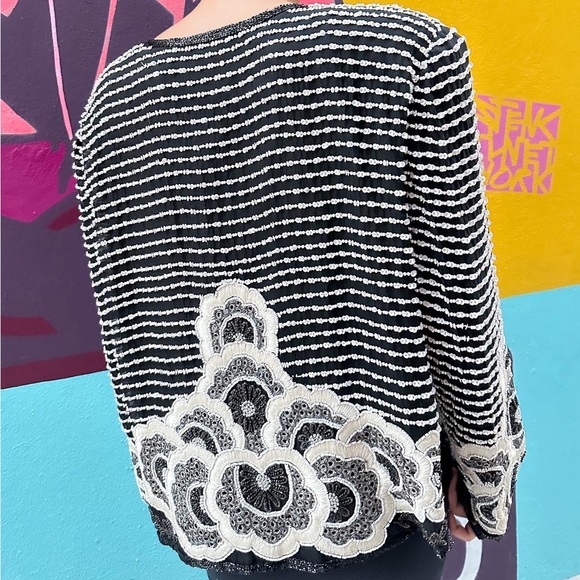 Adrianna Papell Evening Sequins Blazer - Picture 7 of 7